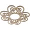 Ekena Millwork Cohen Wood Fretwork Pierced Ceiling Medallion, Birch, 20"OD x 6 7/8"ID x 3/8"T CMWP20X20X0375COBI - alternate 3